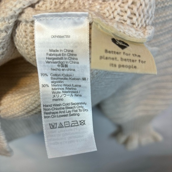 Madewell Sweater Ruffle Collar and Sleeves Size XS - Picture 5 of 8